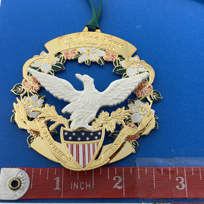 1998 White House Historical Association Buchanan Era Christmas Ornament