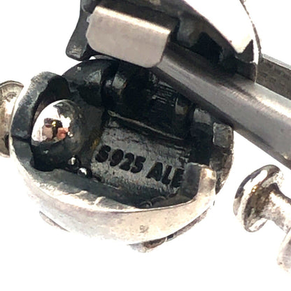 Designer PANDORA ALE 925 Sterling Silver Cubic Zirconia Bow Clasp Charm Bracelet