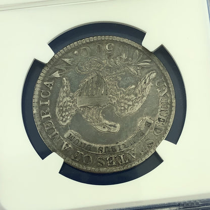 1829/1827 Capped Bust Silver Half Dollar 50c Overdate NGC VF35 O-101a Coin