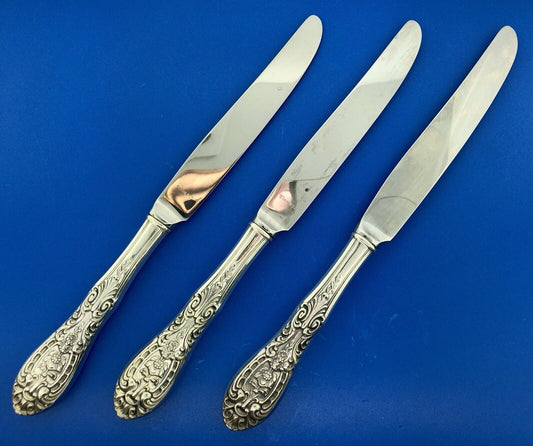 Easterling Company Southern Grandeur Sterling Silver 925 New French Hollow Knife