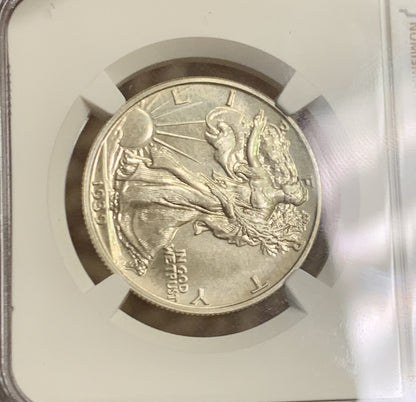 1939 P Proof Silver Walking Liberty Half Dollar High Grade Philadelphia NGC PF66