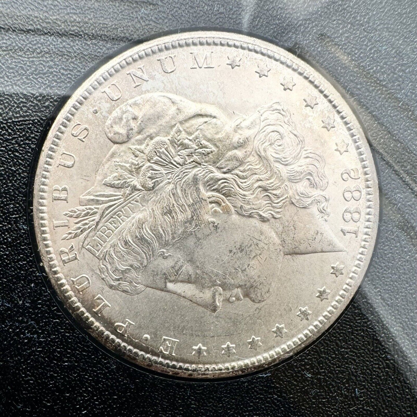 1882 CC Morgan Silver Dollar GSA Better Key Carson City Mint Coin Box & COA