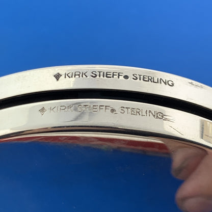Kirk Stieff Company Sterling Silver 925 Repousse Circle Atomizer Perfume Sprayer