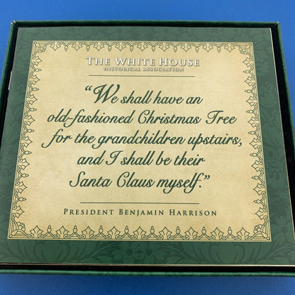 2008 White House Historical Association Harrison Era Tree Christmas Ornament