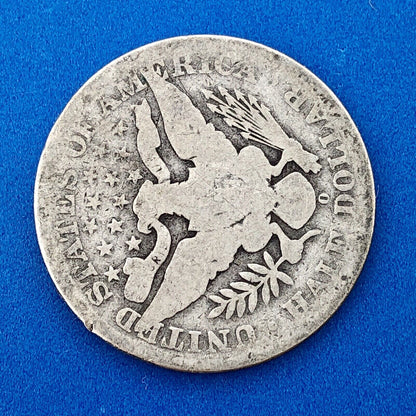 1900 O Barber Silver Half Dollar Better Rare Key New Orleans Mint Coin