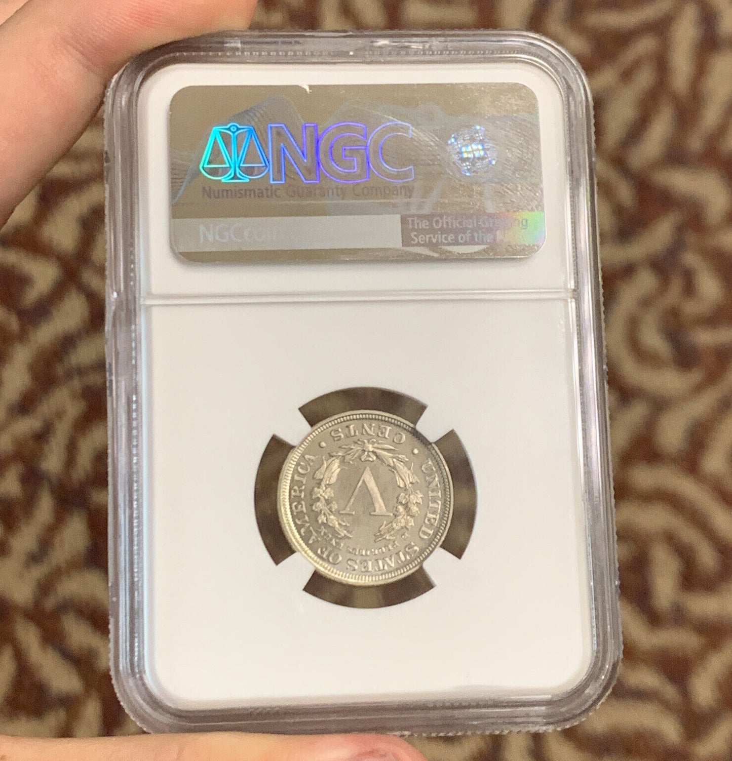 1901 P Proof Liberty Nickel 5c Better Philadelphia NGC PF65 Coin