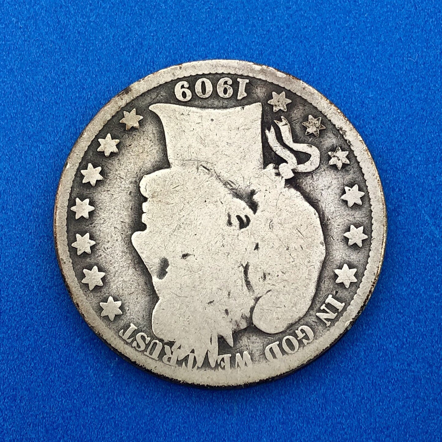 1909 P Silver Barber Half Dollar Better Key Date Philadelphia Coin Rare Scarce