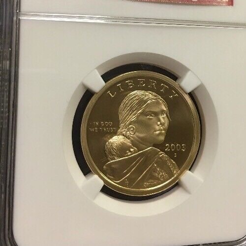 2003 S Sacagawea $1 NGC PF70 Ultra Cameo Red Label