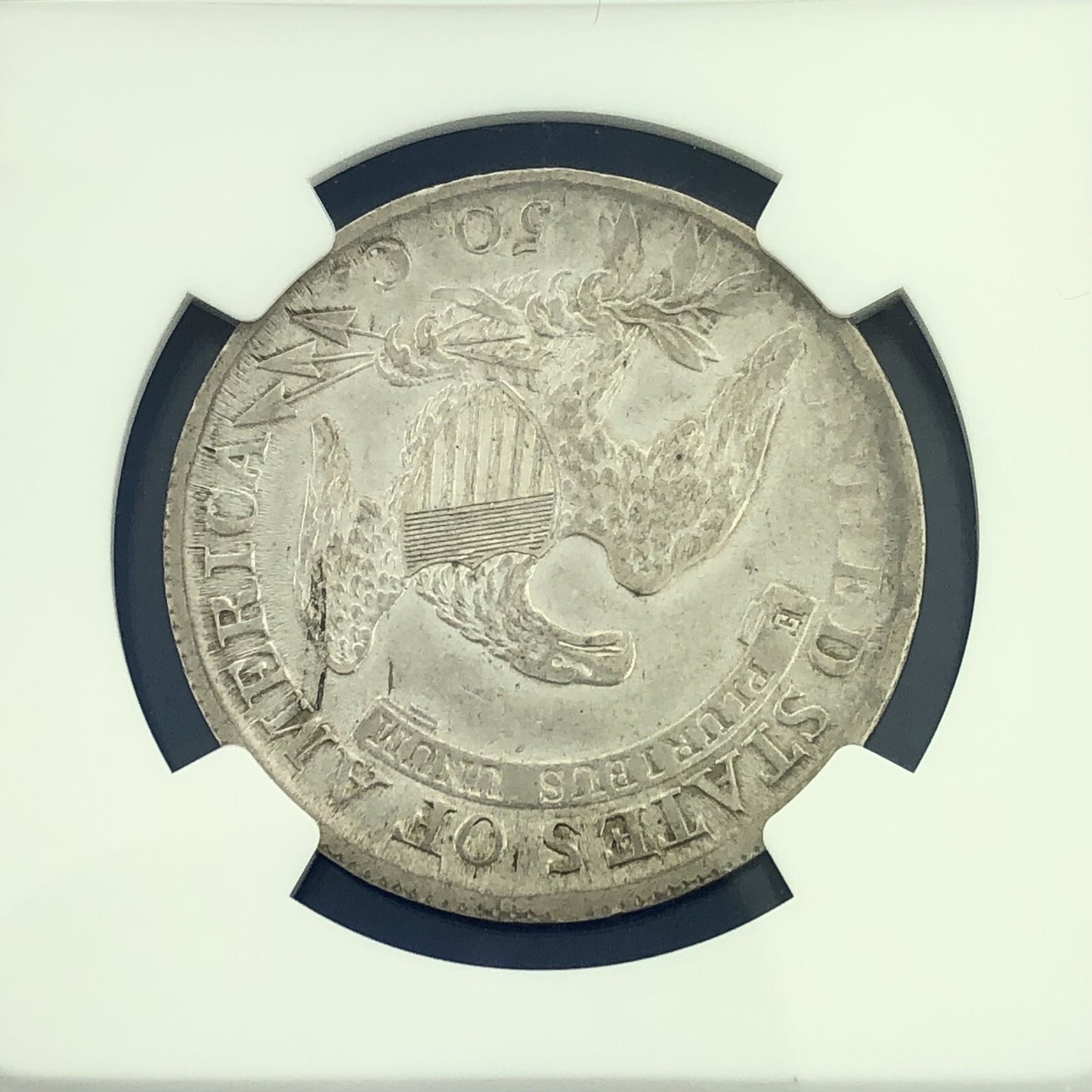 1811/10 Capped Bust Silver Half Dollar 50c Lettered Edge NGC XF Details Coin