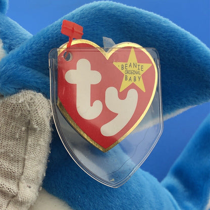 1997 TY Beanie Baby Rocket The Blue Jay Near Mint Condition Retired Errors- 4202