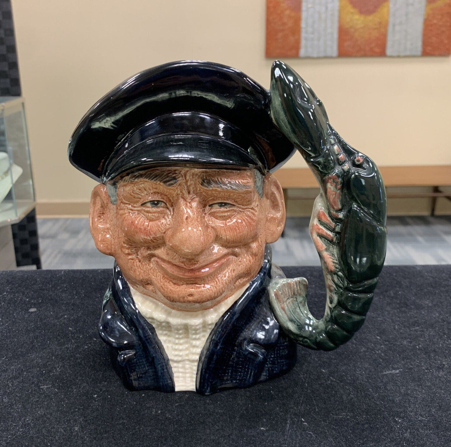 Royal Doulton & Co Large Toby Character Jug Mug Lobster Man Retired D6617 No Box