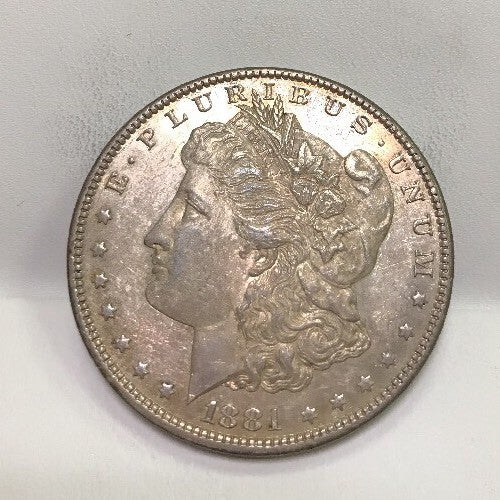 1881 O Silver Morgan Dollar U.S Coinage Key Better Date New Orleans Mint Toned