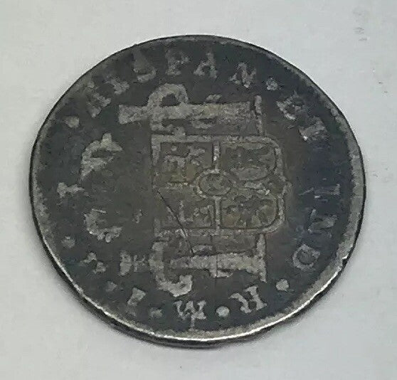 1809 Mexico Silver 1/2 Real Mexico City Ferdinand VII Pirate Treasure Coin