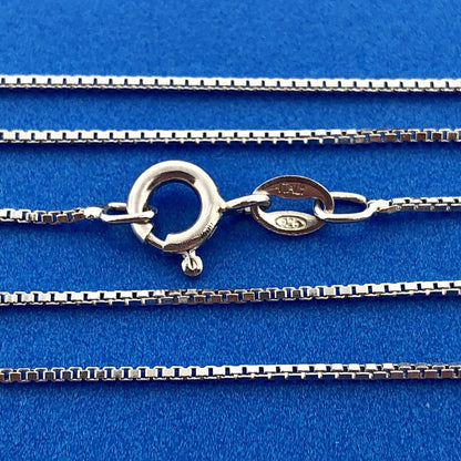 925 Sterling Silver Blue Cubic Zirconium with Diamond Accent Pendant Necklace