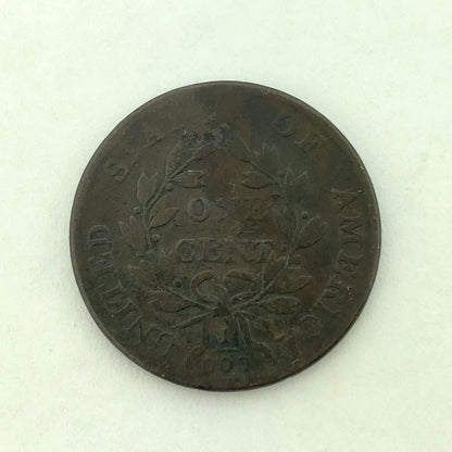 1802 P Draped Bust Copper Large Cent Early US Copper Better Philadelphia Coin F+