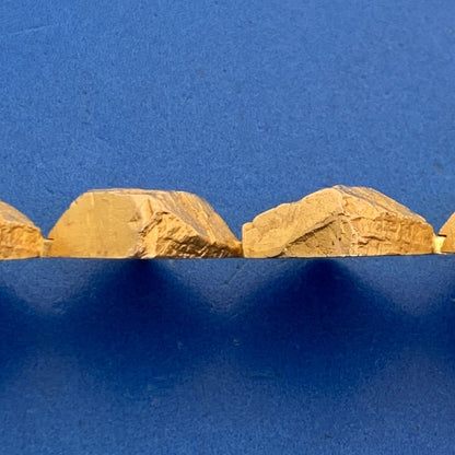Bjorn Weckstrom Lapponia 14kYellow Gold Rapid Stones 1965 Modernist Bracelet