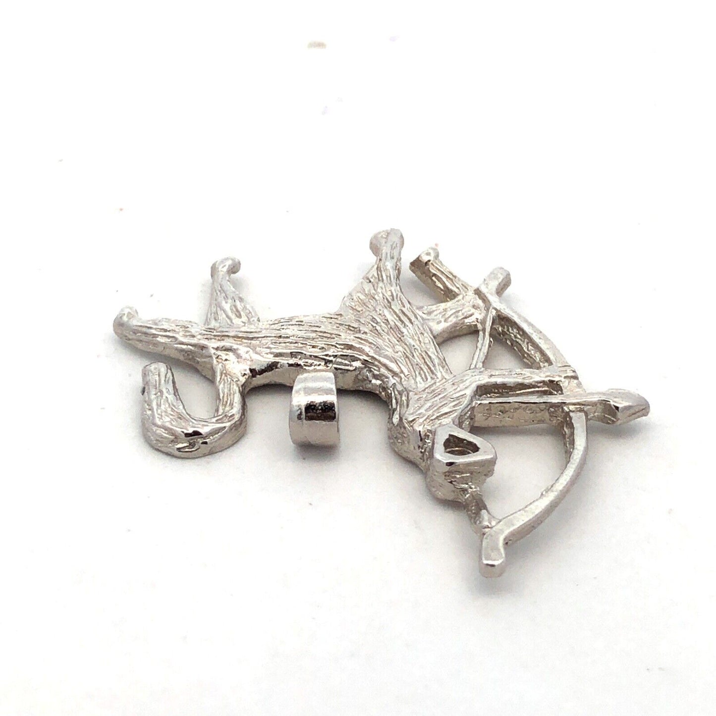 Designer Forstner 925 Sterling Silver Sagittarius The Hunter Statement Pendant