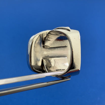 Rita Dawes Navajo 925 Sterling Silver Royston Green Turquoise Statement Ring