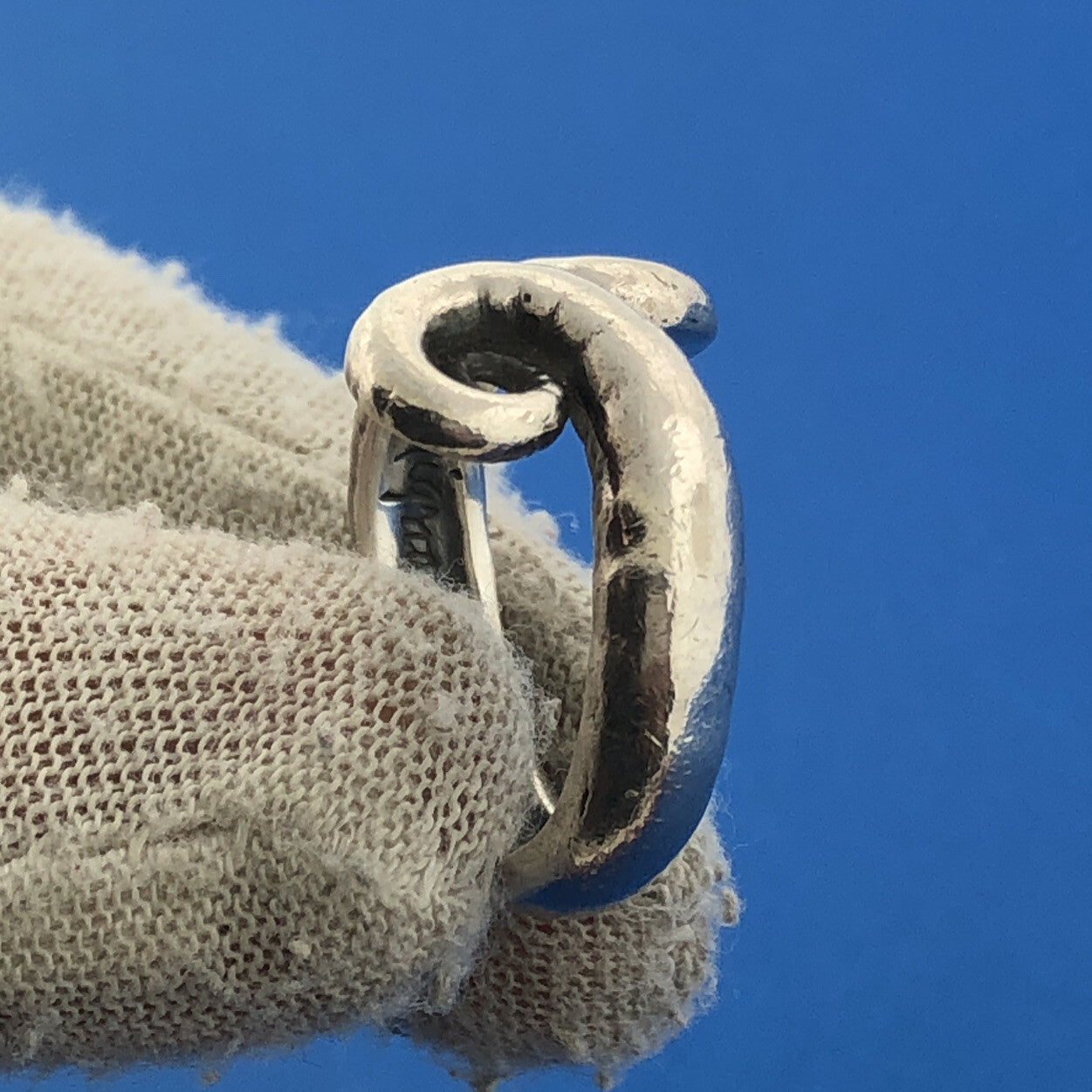 Mignon Faget 925 Sterling Silver Sea Collection Spiral Shell Ring