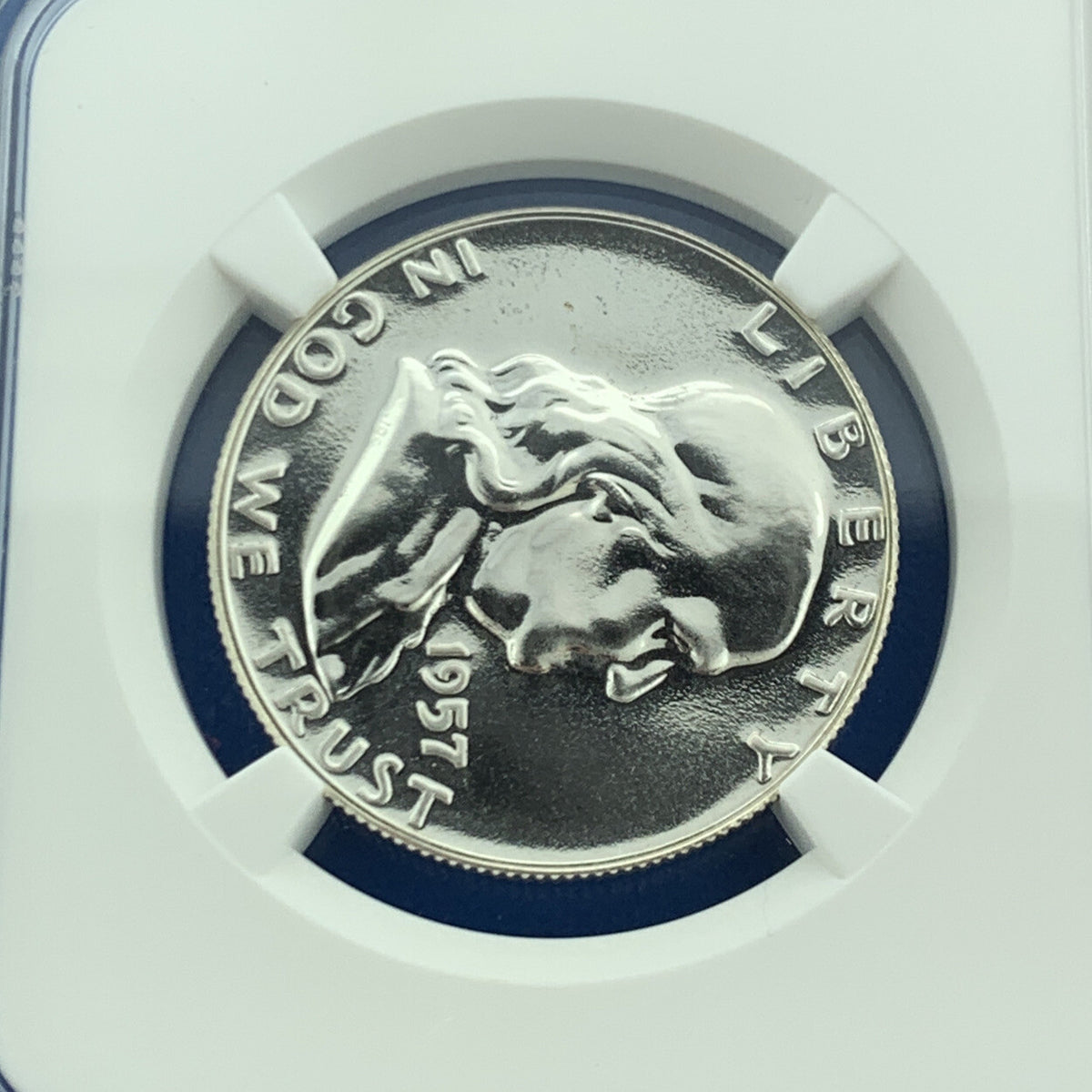 1957 Franklin Silver Proof Half Dollar 50c $.50 Better Key Philadelphia NGC PF67
