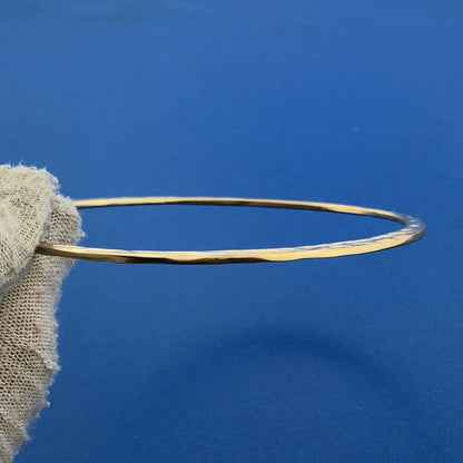 Veronese Italy Sterling Silver Vermeil Hammered Lot 4 Stackable Bangle Bracelets