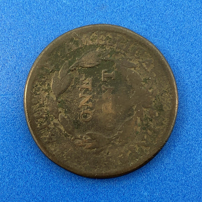 1810/09 Classic Head Large Copper Cent Colonial United States Scarce Over Date