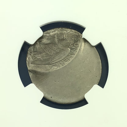 1983 P Washington Clad Quarter Mint Error Struck 50% Off Center NGC MS62