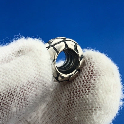 Authentic PANDORA Charm Sterling Lotsa Love Puffy Hearts Round 790174 Retired