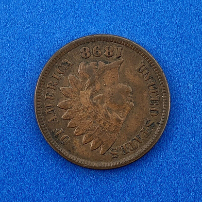 1898 P Indian Head One Cent Penny Type 3 Bronze Better Key Philadelphia Coin