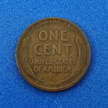 1915 S Lincoln Cent Wheat Ears Reverse Key Rare 1c Cent Penny San Francisco Coin