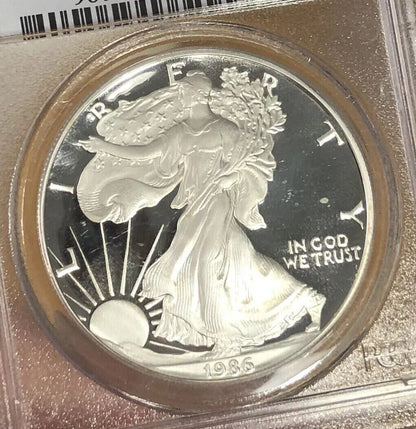 1986-2005 $1 American Silver Eagle 1 oz PF PR69 DCAM UCAM PCGS 20 Coin Set