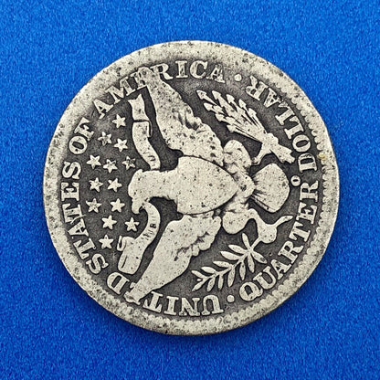 1903 O Silver Barber Quarter Better Key Date New Orleans Coin Rare Scarce