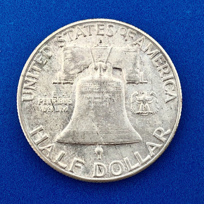 1948 D Franklin Silver Half Dollar Better Key First Year Series Denver Mint Coin
