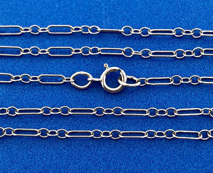 Designer 14K White Gold Diamond Filigree Eternity Wedding Anniversary Necklace