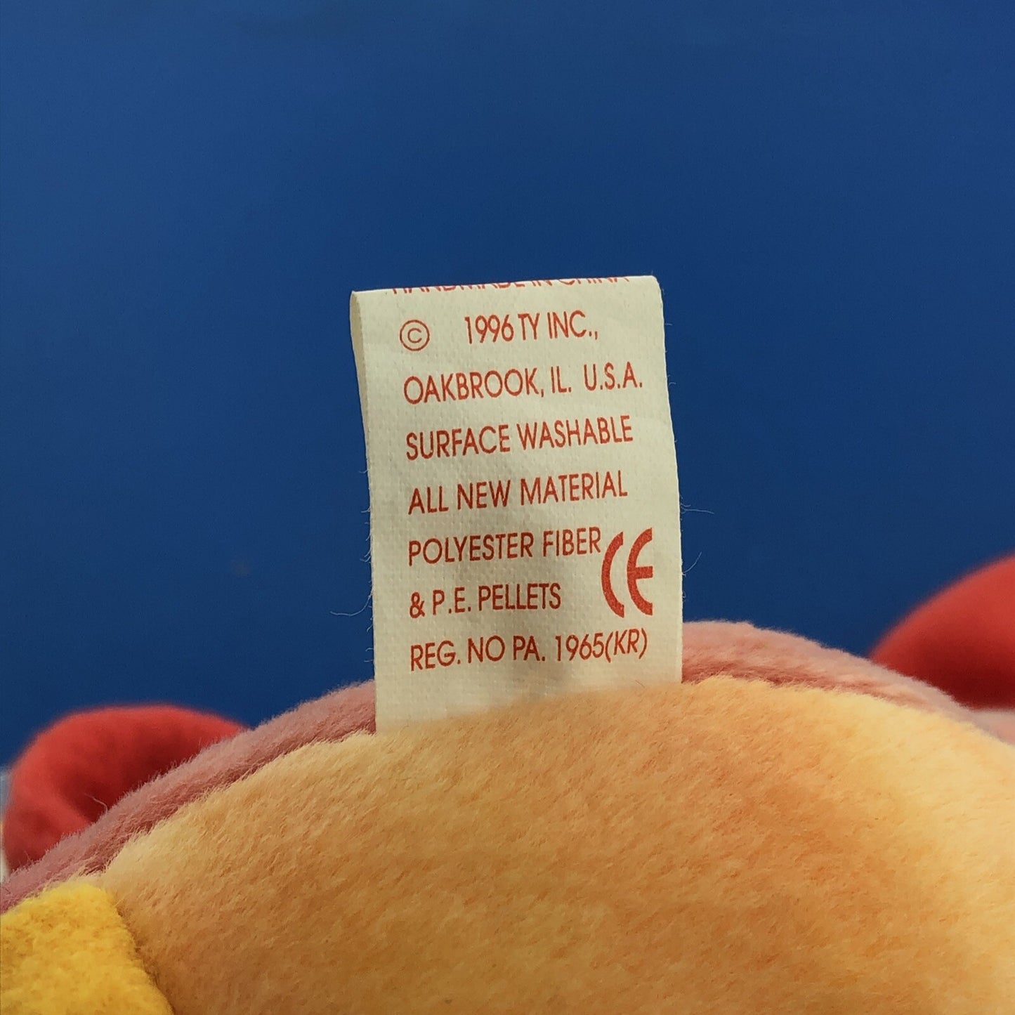 1996 TY Beanie Baby Strut The Rooster Mint Condition Tag Errors - 4171