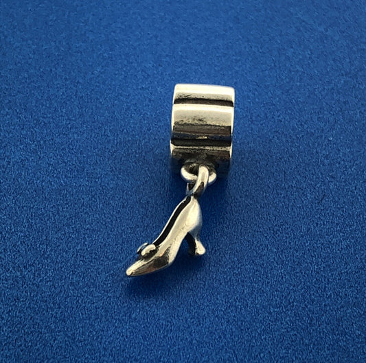 Authentic PANDORA 925 Sterling Silver High Heel Stiletto Slide Bracelet Charm