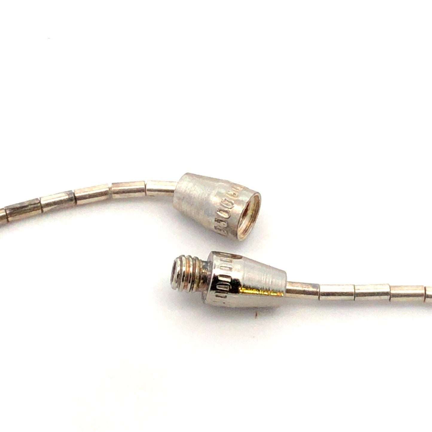 Native American QT 925 Sterling Silver Green Malachite Pendant Necklace