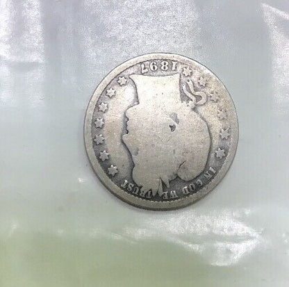 1897 O Barber Silver Quarter 25c $.25 Better Key New Orleans Rare Scarce