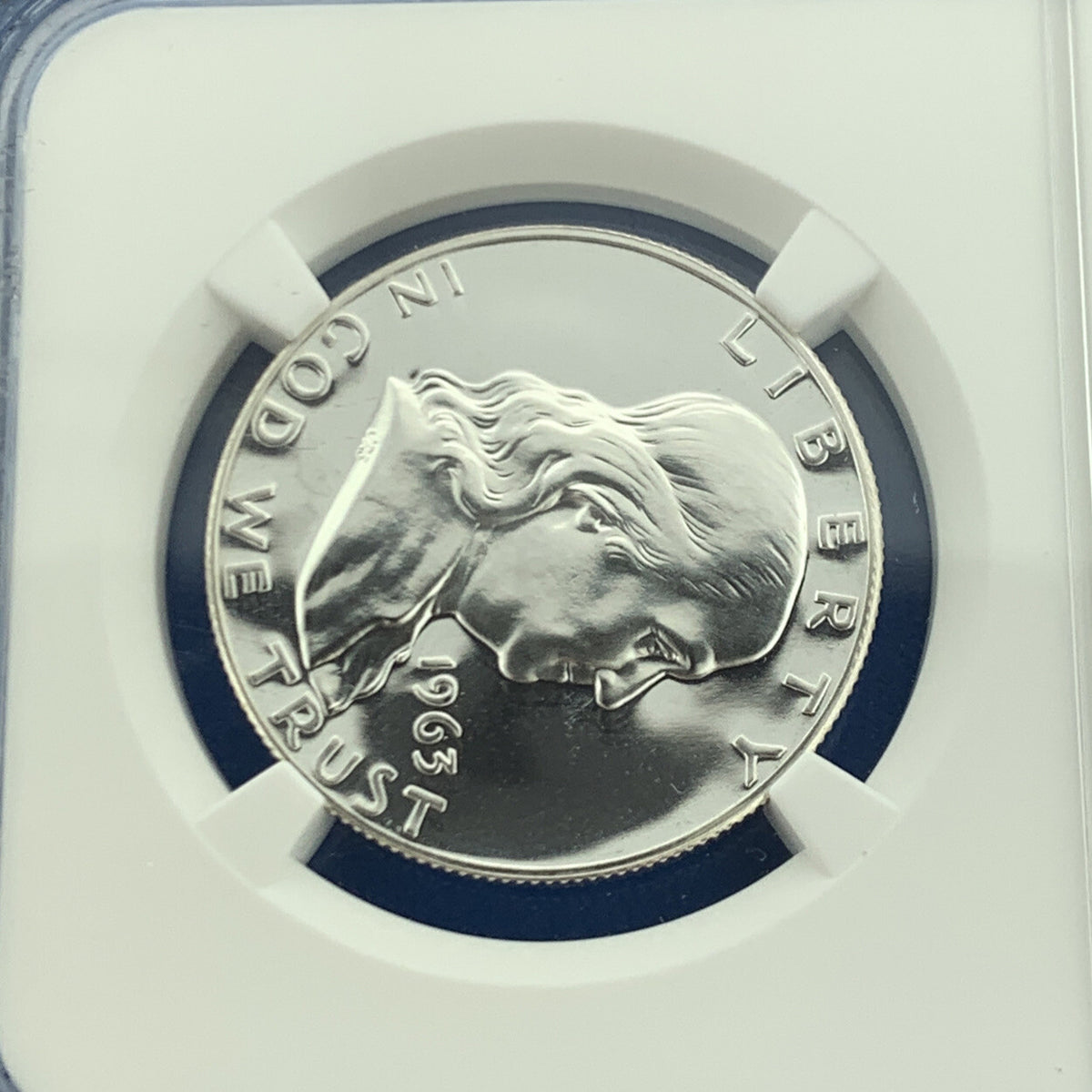 1963 Franklin Silver Proof Half Dollar 50c $.50 Better Key Rare NGC PF68 Cameo