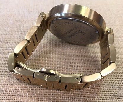 Unisex Gold-Toned Stainless Steel Freelook Chronograph Quartz Watch HA1136CHMG