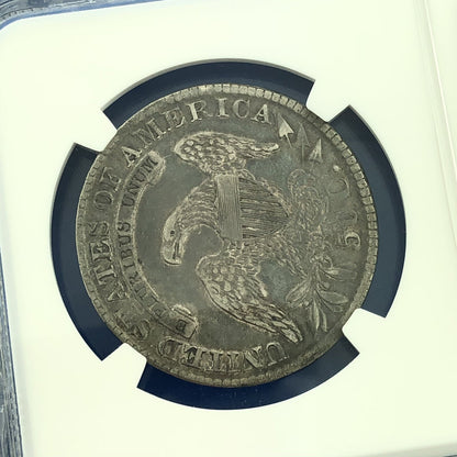 1829/1827 Capped Bust Silver Half Dollar 50c Overdate NGC VF35 O-101a Coin