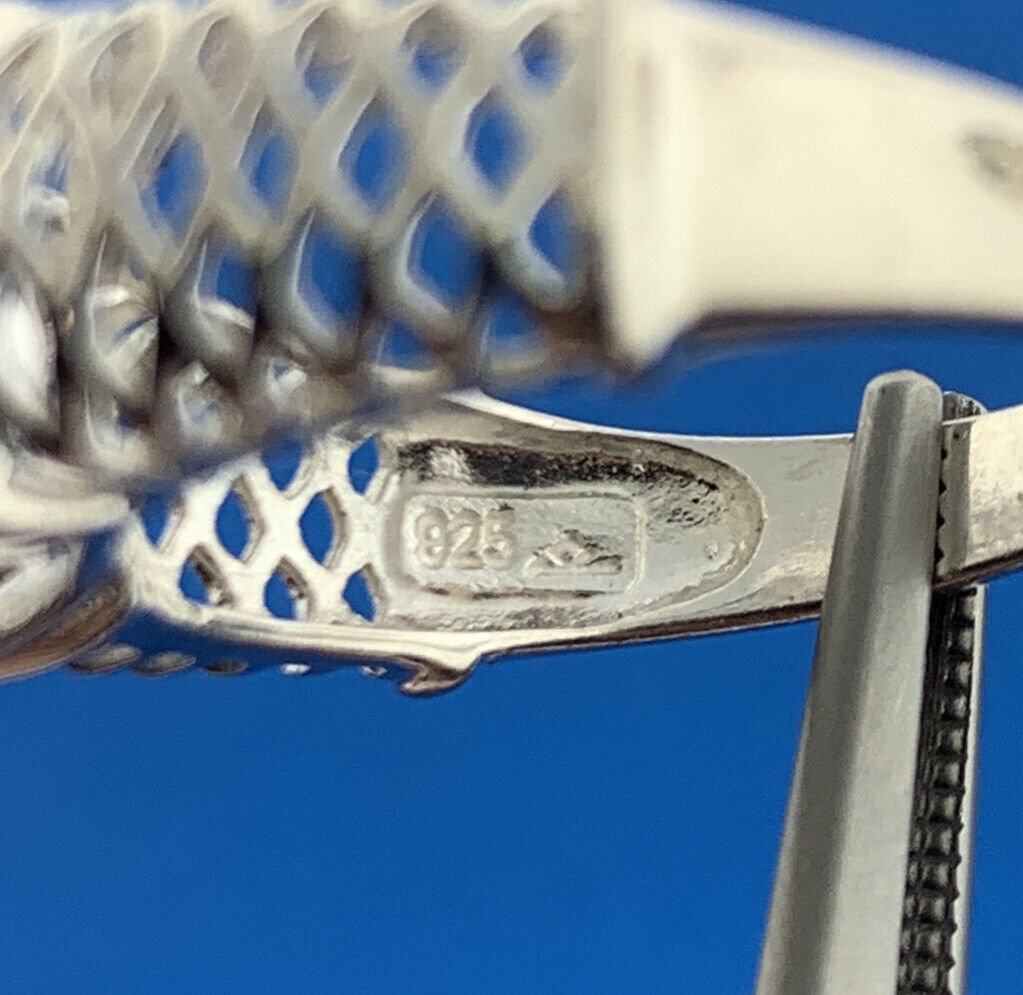 Designer Sterling Silver 925 Oval Cubic Zirconia CZ Statement Cocktail Ring