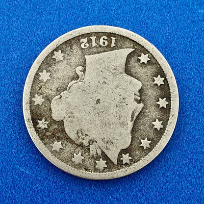 1912 D Liberty Head Nickel Five Cents 5c Rare Denver Last Series Year 2 Coin Lot