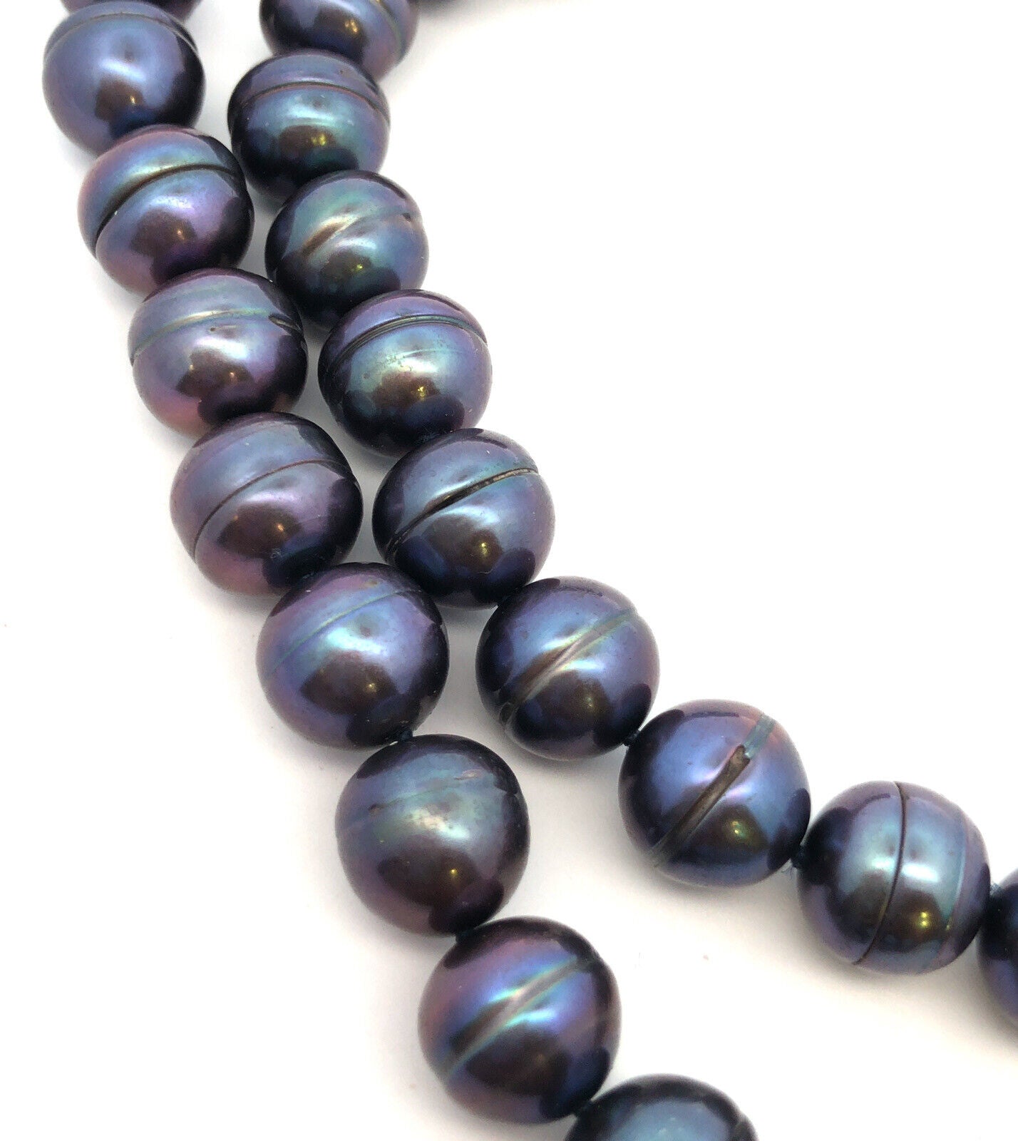 Honora 925 Sterling Silver Black Tahitian Pearl Statement Choker Necklace