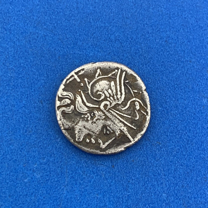 152 BC Roman Republic Lucius Saufeius AR Denarius