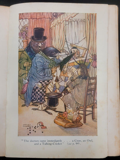 Adventures of Pinnochio by Carlo Collodi 1921 Golden Books for Children Series