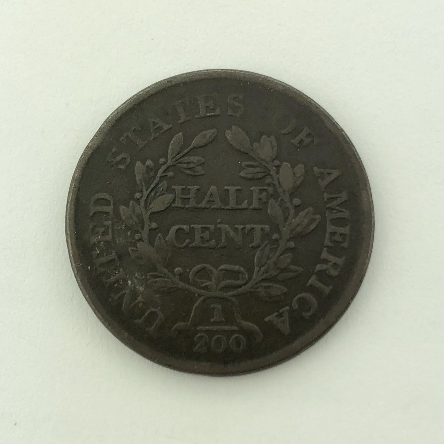 1804 P Draped Bust Copper Half Cent Early US Copper Better Key Philadelphia Coin