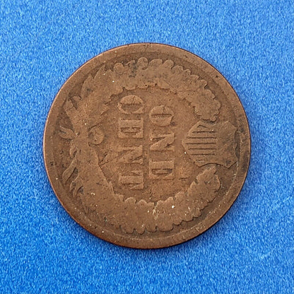 1879 P Indian Head One Cent Penny Type 3 Bronze Better Key Philadelphia Coin
