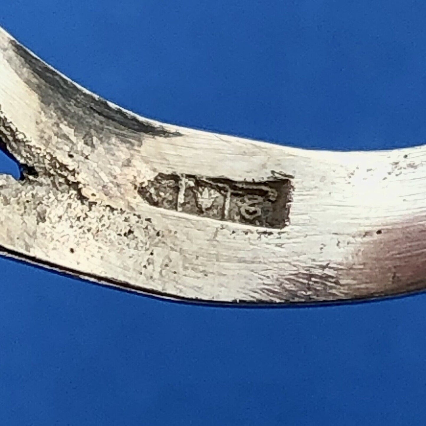 Estate Art Deco Art Nouveau European Marked Sterling Silver Scarab Ring