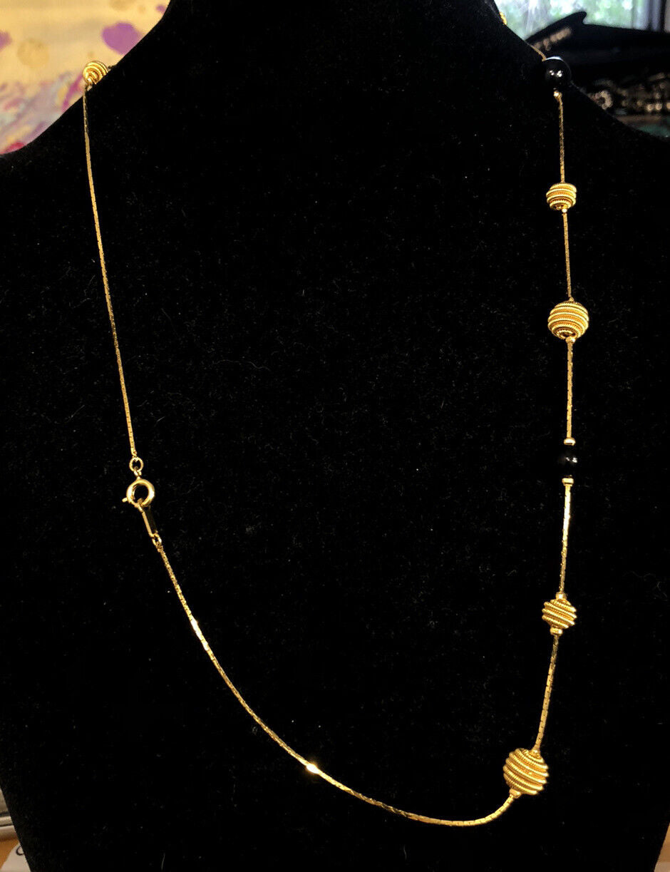 Estate Trifari Designer Beaded Modernist Swanky Lot Of 3 Layering Necklaces